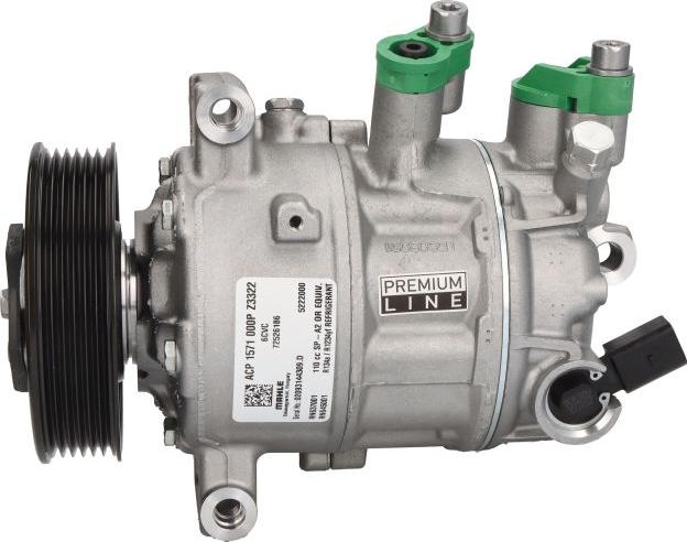 VW AUDİ SEAT SKODA KLİMA KOMPRESÖRÜ MAHLE ACP 1571 000P 1571 000